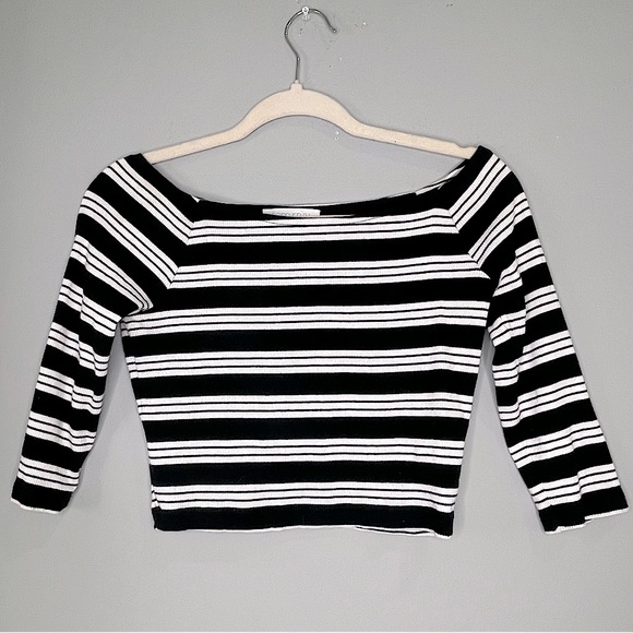 Forever 21 Striped Cotton Top (M) - Picture 2 of 9